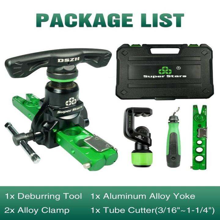 Copper Tube Expander Set Air Conditioner Tools Metric DSZH Reamer Air