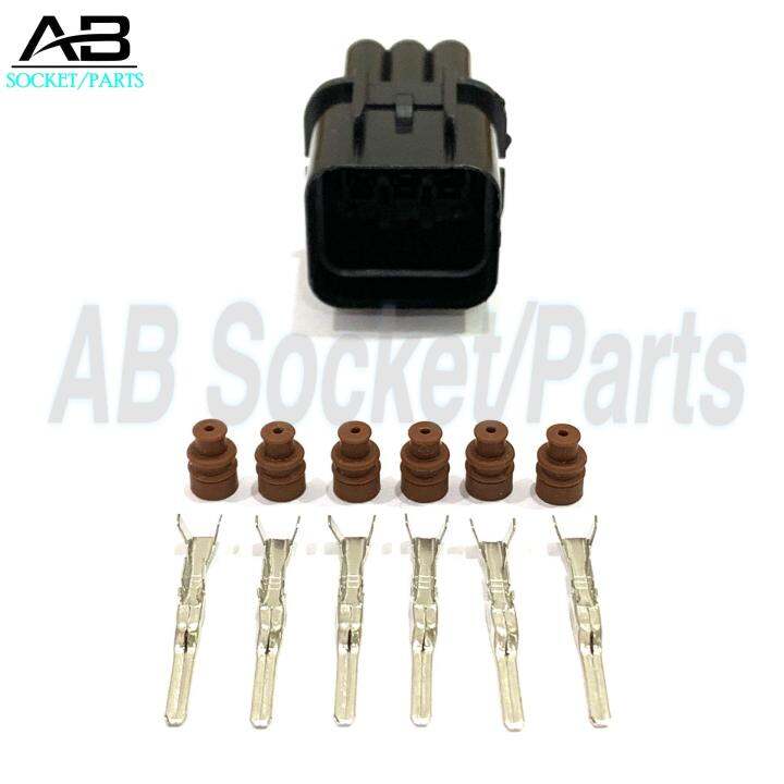 6 Pin Mitsubishi EVO Injector Ballast Resistor Delete (Bypass) PLUG