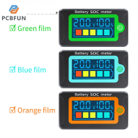 pcbfun 12V แบตเตอรี่ตัวบอกความจุ DC8-100V ร้อยละแบตเตอรี่ลิเธียมแผงแรงดันไฟฟ้าตรวจสอบสถานะเครื่องทดสอบการวัด