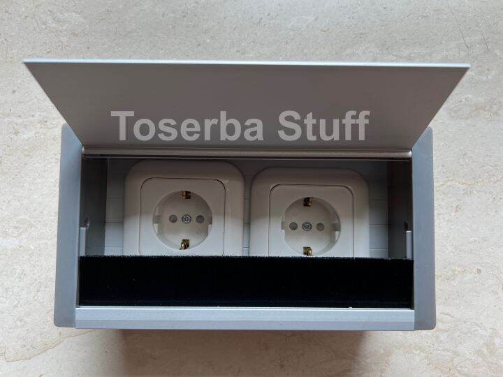 GROMMET FLIP TOP COVER TRAP DOOR TUTUP LUBANG KABEL BOX TEMPAT DUDUKAN ...