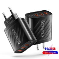 【Aishang electronic】「Aishang electronic」30W USB Charger Quick Charge 4 PortCharging สำหรับ IPhoneProxiaomi PortablePhone Charger Type CCharge