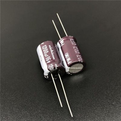 5pcs/50pcs 1200uF 16V NICHICON PM Series 12.5x20mm 16V1200uF Low Impedance Aluminum Electrolytic capacitor