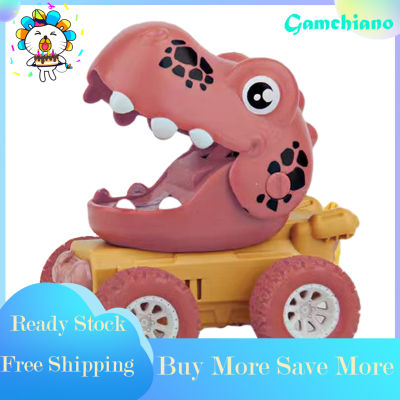 gamchiano Cute Dinosaurs Car Cartoon Inertial Model for Toddler