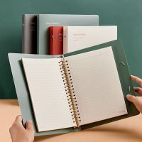 A5/B5/A4 Binder Cover Loose-leaf Notebook Cover Ring Binder Buckle Cable Vintage Color Planner Notebooks Note Books Pads
