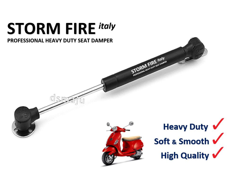 Storm Fire Italy Professional Universal Motor Seat Damper Black Color Motorcycle Gas Spring Pump Y15ZR LC135 RS150 FZ150