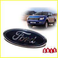 LOGO FORD หน้ากระจังหน้าสัญลักษณ์แผ่นโลโก้ 2012-2018 ขนาด 9x22.5**ร้านค้าแนะนำให้บริการ** สิ้นค้าดี**TwS