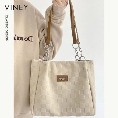 MLBˉ Official NY Viney tote bag 2022 new canvas womens bag large bag high-quality large capacity armpit shoulder bag