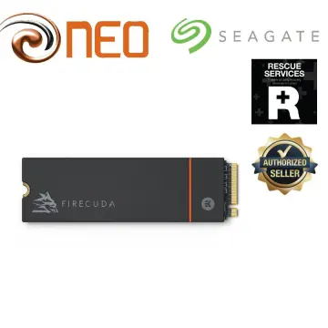  Seagate FireCuda 530 1TB Solid State Drive - M.2 PCIe Gen4 Ã—4  NVMe 1.4, PS5 Internal SSD, speeds up to 7300MB/s, 3D TLC NAND, 1275 TBW,  1.8M MTBF, Heatsink, Rescue Services (
