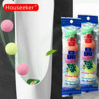 Houseeker ลูกบอลดับกลิ่นห้องน้ำลูกบอลดับกลิ่นกายแข็ง,อุปกรณ์ทำความสะอาดห้องน้ำกลิ่นขจัดกลิ่นกันกลิ่น