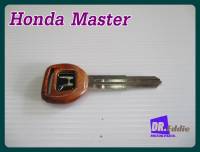 #กุญแจเปล่ารถยนต์ ฮอนด้า สีน้ำตาลโลโก้ดำ-ขาว // Honda Master Key Blank Accord Civic CR-V del Sol Prelude Odyssey OEM BROWN BODY