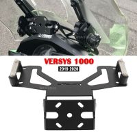 ★ สำหรับที่จับโทรศัพท์มือถือคาวาซากิสำหรับ VERSYS1000 Versys 1000 2019 2020 GPS เคลื่อนที่ตัวยึดเครื่องนำทางอุปกรณ์ตกแต่งสำหรับ Versys1000