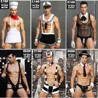 COD DSFGERTERYII Sexy Gay Mens Police Navy Cook Doctor Cowboy Dancer Cop Fancy Dress Cosplay Costume Outfit Uniform Underwear Lingerie Piece Entertainer Nylon Bodysuit Mature Man Cross Dressing Transvestism Muscular Man Sex Club