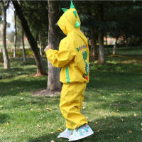 95-140CM Waterproof Raincoat For Children Rain Coat Poncho Jacket Boys Girls Primary School Students Split Rainwear Pant