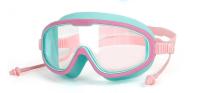 Women Large Frame Swimming Goggles high-definition Anti Fog Goggles Earplugs Integrated Diving Goggles Swimming Swimming Goggles Goggles