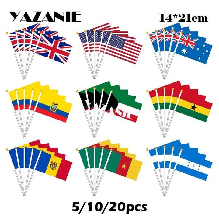 YAZANIE 14*21cm 5/10/20pcs United Kingdom United States Australia ...