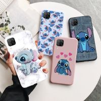 ❇ For Huawei P40 Lite Nova 6 SE Soft Silicone Disney Cartoon Stitch Phone Case For Huawei P40 Lite 4G JNY-L21A Nova6SE FundasEtui