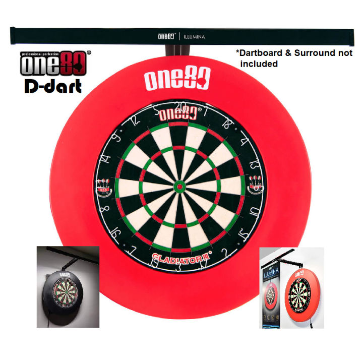 One80 Illumina Dartboard Light - Optical Lens - Daylight