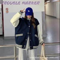 TroubleMaker เสื้อผ้าแฟชัน2023 เสื้อแจ็คเก็ตผ้าฟลีซขนาดเล็กสำหรับฤดูใบไม้ร่วงและฤดูหนาว เวอร์ชั่นเกาหลี 36Z230907