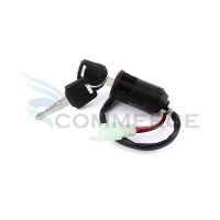 1 Set Ignition Key Switch Universal 2 Wires Ignition Keys Start Switch Lock for Gokart Karting ATV Go Kart Scooter Motorcycle Other Transmission Parts