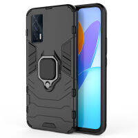 เคส iQOO Neo5 Case ชุดเกราะกันกระแทก Slim Rugged Hybrid Hard Plastic + Tpu Bracket Magnet 360 Ring Holder ฝาหลัง