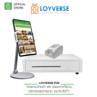 LOYVERSE POS 10.1" Android9 Octacore RAM4G+128G พร้อมขาตั้งMatrix-1 เครื่องพิมพ์ XP D58iiL บลูทูธ58mm.⚡️เพิ่มลิ้นชักเงิน⚡️จอCDS7"ฝั่งลูกค้าซอฟแวร์ฟรี (inc.VAT)