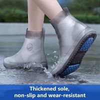 Hot Sale Waterproof Shoe Cover Outdoor Rainy Days Silicone Material Unisex Shoes Protectors Non-slip Reusable Rain Boots Cover Rain Boots