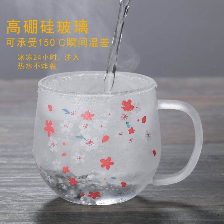 cw-300ml-mug-glass-with-infuser-filter-lid-cup-set-blossoms-teacup-transparent-resistant-glasses