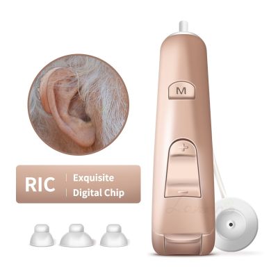 ZZOOI Digital Hearing Aids High Power Sound Amplifier For Elderly Wireless First Aid Behind the Ear Care Fone Moderate to Severe Loss