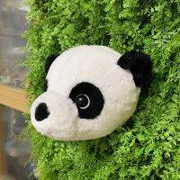 2021 Panda hunting decorations hunter safari wall decoration stuffed animals lifelike reallife for kids room forest Zoo bear cat