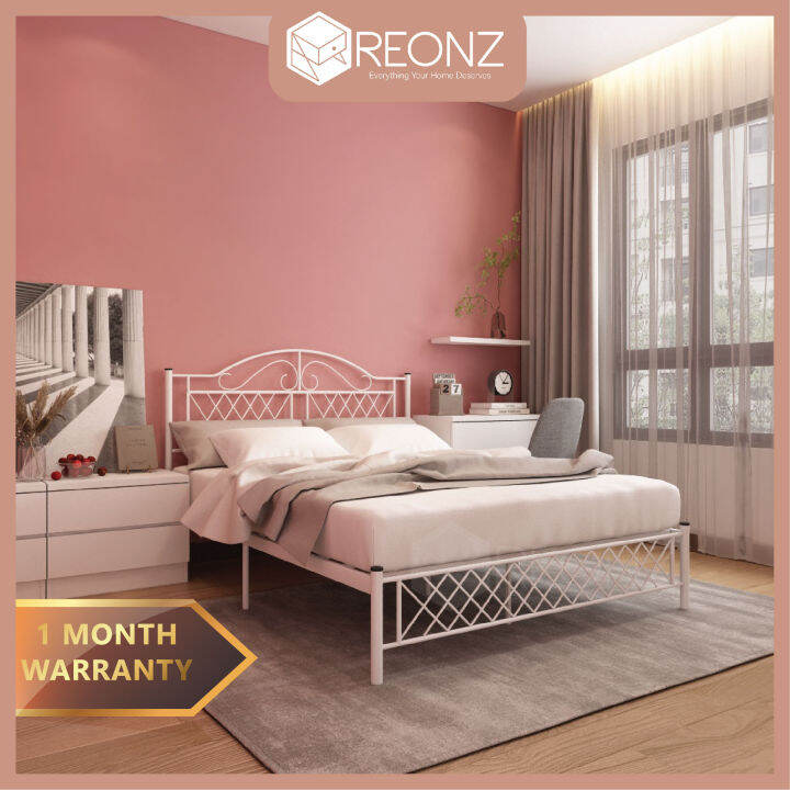 REON Mudu Queen Size Bed Frame Metal Bedframe simple bedframe DIY