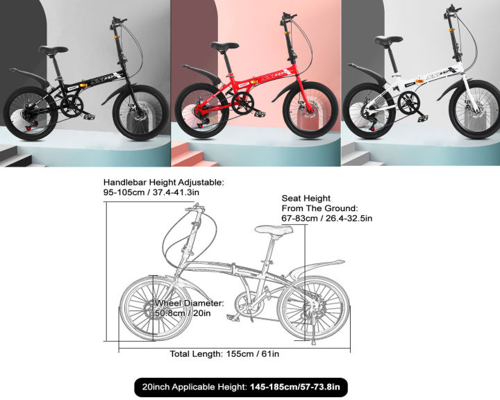 pin-xiaojia-จักรยานพับ-20-นิ้ว-รับน้ำหนักได้-จักรยานพับได้-200-กก-จักรยานพับได้-จักรยานเสือภูเขา-มีรับประกัน-จักรยานพับผู้ใหญ่-24-ผู้ใหญ่-ดิสเบ