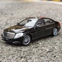 รถ1:24เบนซินโมเดล S-Class รถโลหะผสม S500รถของเล่นโลหะเหล็กหล่อของขวัญวันเกิดสำหรับเด็กคอลเลกชันจำลองสถานการณ์สูง