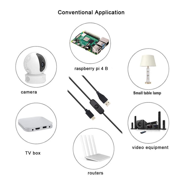 hot-sale-fuchijin77-s-robot-raspberry-pi-4สวิทช์ไฟสายแบบ-type-c-อินเตอร์เฟส5v-3a-usb-สายอุปกรณ์จ่ายไฟ-rpi125