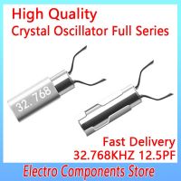 10PCS / Lot 2Pin 2060 SMD Crystal Oscillator Electronic Kit 32.768K 32.768KHZ Passive Quartz Resonator 12.5PF ±20PPM 2.0 * 6.0 มม