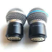 ตลับไมโครโฟนไร้สายหัวไมโครโฟนแคปซูลสำหรับ Shure Sm58 Sm58s Sm58lc Beta58 Beta58a Slx24 Pgx24รุ่นเบต้า