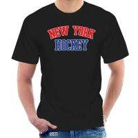 NEW YORK HOCKEY t-shirt tee red white blue NY USA ice apparel desgin winter 1636B  7QJL