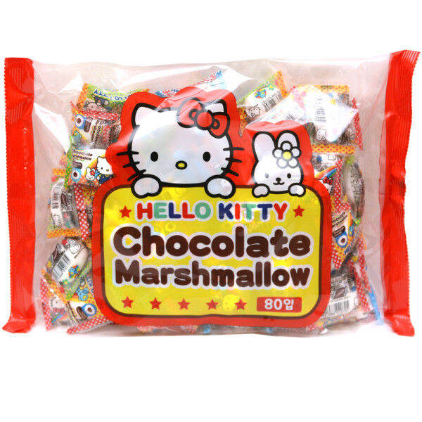 Hello Kitty Marshmallow Chocolate Flavor 320 g (80 pieces) Lazada