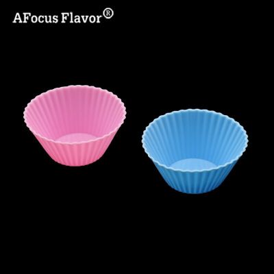 ；【‘； 4 Pcs Round Cake Mold Jelly Cake Pan Muffin Cupcake Round Soft Silicone Fondant Cake Decoration Silicone Baking Stencil