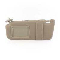 [HOT IUXKLKXLWSGH 551] Beige Sun Visor พร้อมซันรูฟ74310 0T022 A1สำหรับ Toyota Venza 09 16รถด้านหน้าซ้ายฝาครอบหน้าต่าง Sunvisor Sunshade Trim