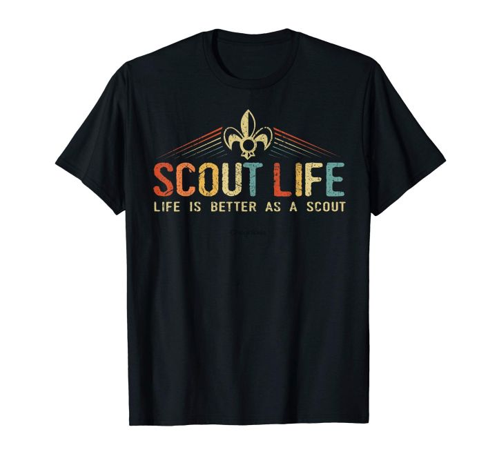 scout-life-and-life-is-better-as-a-scout-vintage-gift-t-shirt
