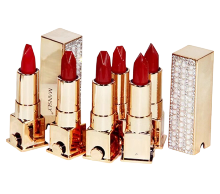 พร้อมส่ง-m178-ลิปสติกเนื้อกำมะหยี่-mansly-baroque-romantic-lipstick-สีสวย-เเพ็คเกจหรูหรา