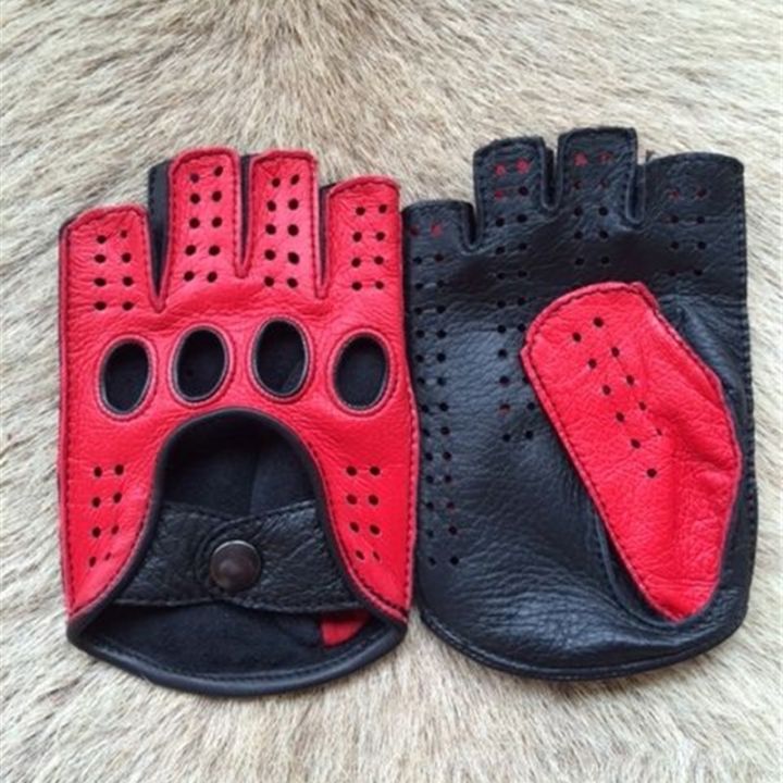 jw-high-quality-mens-leather-gloves-driving-unlined-goatskin-half-fingerless-male-mitten