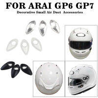 For ARAI GP6 GP7 Decorative Helmet Air Outlet Small Air Duct  Inlet  Air Outlet Helmet Accessories