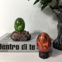 Lámpara De Lava Creativa Para Decoración Del Hogar,Estatuilla De Huevo De Tagurio,Estilo Posmoderno,Adorno Interior De Escritorio,Artesanía En Miniatura De Resina,Juguete De Regalo