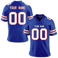 Custom Full Sublimated Football Jerseys for MenWomenYouth Personalized Sports Shirts with Team Name and Number Rugby Jersey