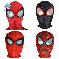 ANIME FAN Headwear Miles Morales Peter Parker Halloween Iron Spider Man Avengers 3D Spiderman s ชุดคอสเพลย์ เลนส์ Superhero