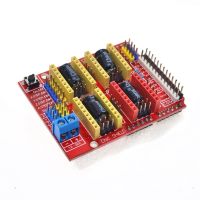 เครื่องแกะสลัก V3แผ่นป้องกัน Cnc/เครื่องพิมพ์3d/บอร์ดสำหรับ Arduino การขยายตัวของไดรเวอร์ A4988