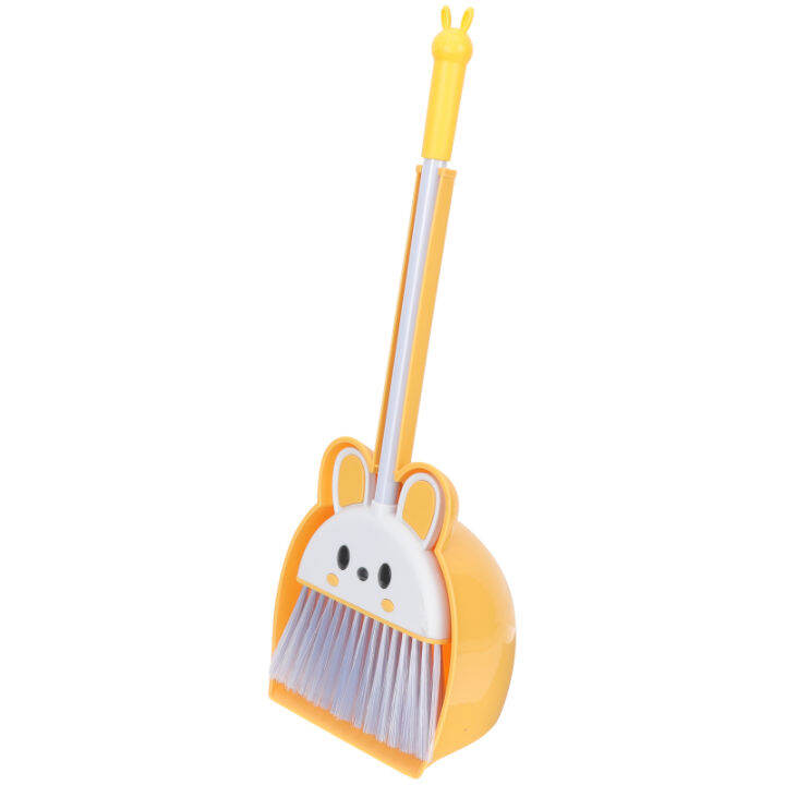 Chaoshihui 1 Set Kids Broom and Dustpan Kids Broom and Dustpan SetMini