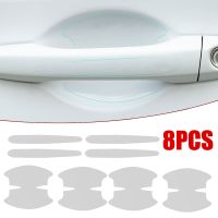 【CC】 8Pcs Car Door Bowl Anti-scratch Sticker Handle Protection Paint Film Accessories Decals