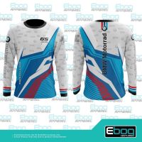 Gs [ready Stock] Tshirt Bmw 05 White Eboq Sublimation / Shirt Bmw Microfiber Eboq Jersi / Plus Size Big Size Motorcycle Jersey Long Sleeve Size S-3xl new 2023